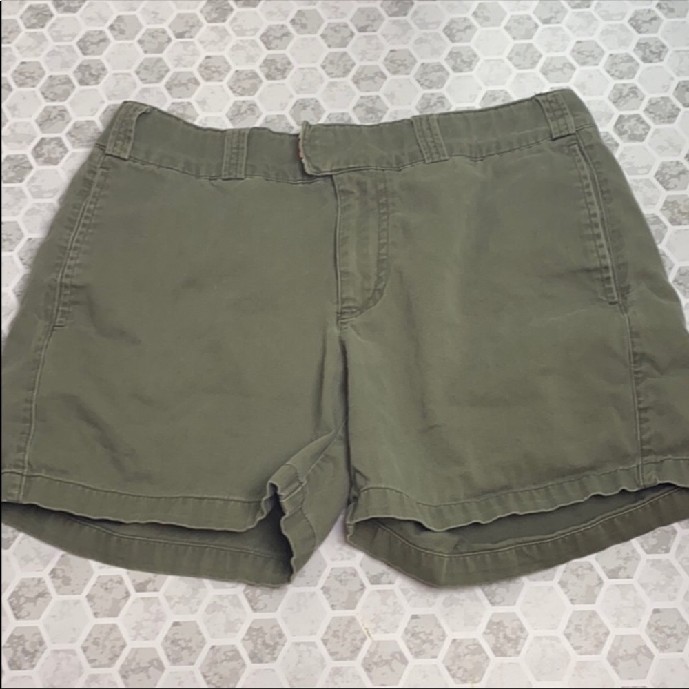 Columbia Green Cargo Shorts Womens 8